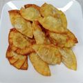 ほか弁ママ's cooksnap of when they made 餃子皮DEかぼちゃリメイクチーズ包み揚げ.