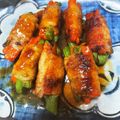 kukuku02's cooksnap of when they made ☆基本の肉巻き☆.