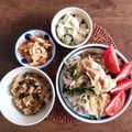 ふか谷's cooksnap of when they made 豚とニラともやしの冷しゃぶ風サラダ.