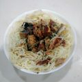 クック3N0VKO☆'s cooksnap of when they made さばの缶詰で混ぜそうめん.