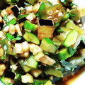 あおいりん's cooksnap of when they made 夏野菜の麺つゆ和え(山形のだし風).