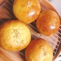 KT1108's cooksnap of when they made ふわふわ！やさしい甘さのかぼちゃ餡パン.