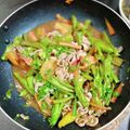 o^o^oayuayu's cooksnap of when they made 豚バラ肉と野菜のピリ辛味噌炒め！.