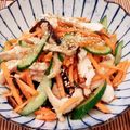 あーこ姐's cooksnap of when they made 時短！鶏肉きゅうり人参で「とりあえ酢」♬.