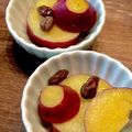 ばたみそーぱん☆'s cooksnap of when they made さつま芋のハニーレモン煮.