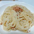 faling_'s cooksnap of when they made 家事ヤロウ「あえるだけ！ツナ缶そうめん」.