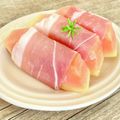 ばぢこ's cooksnap of when they made お手軽前菜★生ハム＆マンゴー（パパイヤ）.