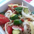 wyolicayo's cooksnap of when they made トマトときゅうりのじゃこマリネ.