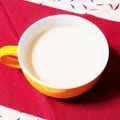 ふうはっちゃん's cooksnap of when they made 便秘解消！妊婦さん 子供に きな粉ミルク.