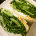 ベティ３'s cooksnap of when they made 簡単！レタス半玉使うレタスサンド.