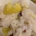 Reeeeei's cooksnap of when they made 超簡単❀さつま芋ごはん.