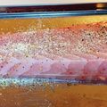 mayurich's cooksnap of when they made ひと手間加えて！塩まぐろお刺身.