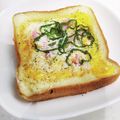 RINRI☆'s cooksnap of when they made 母直伝☆絶品☆美味すぎるホットサンド.