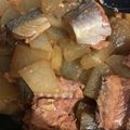 ひなコアラ's cooksnap of when they made 大根とサバ味噌缶の煮物.