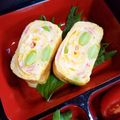 ❤️かわだん❤️'s cooksnap of when they made 枝豆とカニカマの卵焼き.