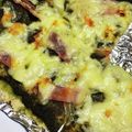 えりら's cooksnap of when they made 卵なし！油なし！低カロリーおからピザ.