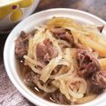 ノビル's cooksnap of when they made 塩麹で作るコク旨☆幸せ牛丼♪.