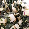 はなすび's cooksnap of when they made モロヘイヤとさつま芋のコロコロ天ぷら.
