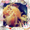 さっちゃーーーん's cooksnap of when they made 油揚げとえのきの卵とじ丼☆.