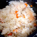 けーこころん's cooksnap of when they made 簡単☆炊飯器でエビピラフ.
