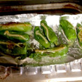 けーこころん's cooksnap of when they made トースターで簡単♪しし唐のマヨ乗せ焼き★.