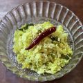Nilmini's cooksnap of when they made cabbage mallun.