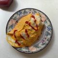 ！なちゃん's cooksnap of when they made 洋食屋さんのふわふわオムライス.