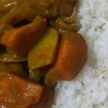 クック7W7XSN☆'s cooksnap of when they made GABANカレー粉で作るコクうまカレー.