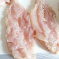 RIKOTORA's cooksnap of when they made 簡単♪ささみの開き方（観音開き）.