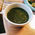 りりー＆ちーくん's cooksnap of when they made とっても簡単!エジプト風モロヘイヤスープ.