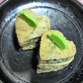 カルン's cooksnap of when they made 緑鮮やか！「ほうれん草のホットケーキ」♪.