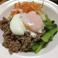 北京パンダ's cooksnap of when they made フライパンでおこげ♡石焼き風ビビンバ.