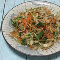 おはなすき's cooksnap of when they made たっぶりもやしとちくわの中華サラダ.
