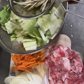 大阪のちゃーちゃん's cooksnap of when they made 牛肉と白菜のすき焼き風.