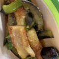 お豆腐母さん's cooksnap of when they made 簡単！茄子ピーマン竹輪の甘味噌炒め☆.