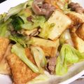 ぬこみん's cooksnap of when they made 春キャベツ＆厚揚げ＆豚肉の生姜醤油炒め.