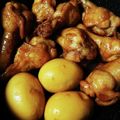 クックZDPB7J☆'s cooksnap of when they made 手羽元の甘辛煮~玉子入り~:-).