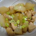 aoihime's cooksnap of when they made 大根と鶏もも肉の甘辛煮物.