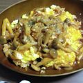 夜月★'s cooksnap of when they made 簡単オムライス☆きのこソース.