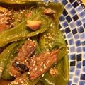 苺ごん☆'s cooksnap of when they made 早い！サバ味噌煮缶とピーマンの炒り煮.