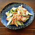 胃袋わっしょい's cooksnap of when they made 箸休めに♡カニカマ竹輪きゅうり和え.