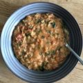 Katter's cooksnap of when they made オートミールでトマトリゾット.