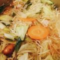 さゆまある's cooksnap of when they made 豚・キャベツ・ソーセージ・もやしのお鍋.