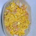 ピョンちゃん★'s cooksnap of when they made にんにく香る！ 海老と玉子炒め.