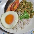 mmameco's cooksnap of when they made レンチン目玉焼き.