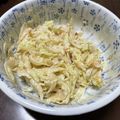 海獣レストラン's cooksnap of when they made お弁当に！キャベツと玉ねぎのマヨ醤油和え.