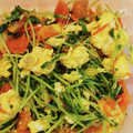 なち時雨＠'s cooksnap of when they made 豆苗とトマトの卵炒め♪.