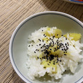 ゆーこリン♡'s cooksnap of when they made 簡単！炊飯器でさつまいもご飯！.