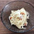 栗丸うさぎ's cooksnap of when they made ごま油が決め手のれんこんの梅肉和え.