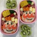 ＊choco＊'s cooksnap of when they made アンパンマン弁当（キャラ弁）.